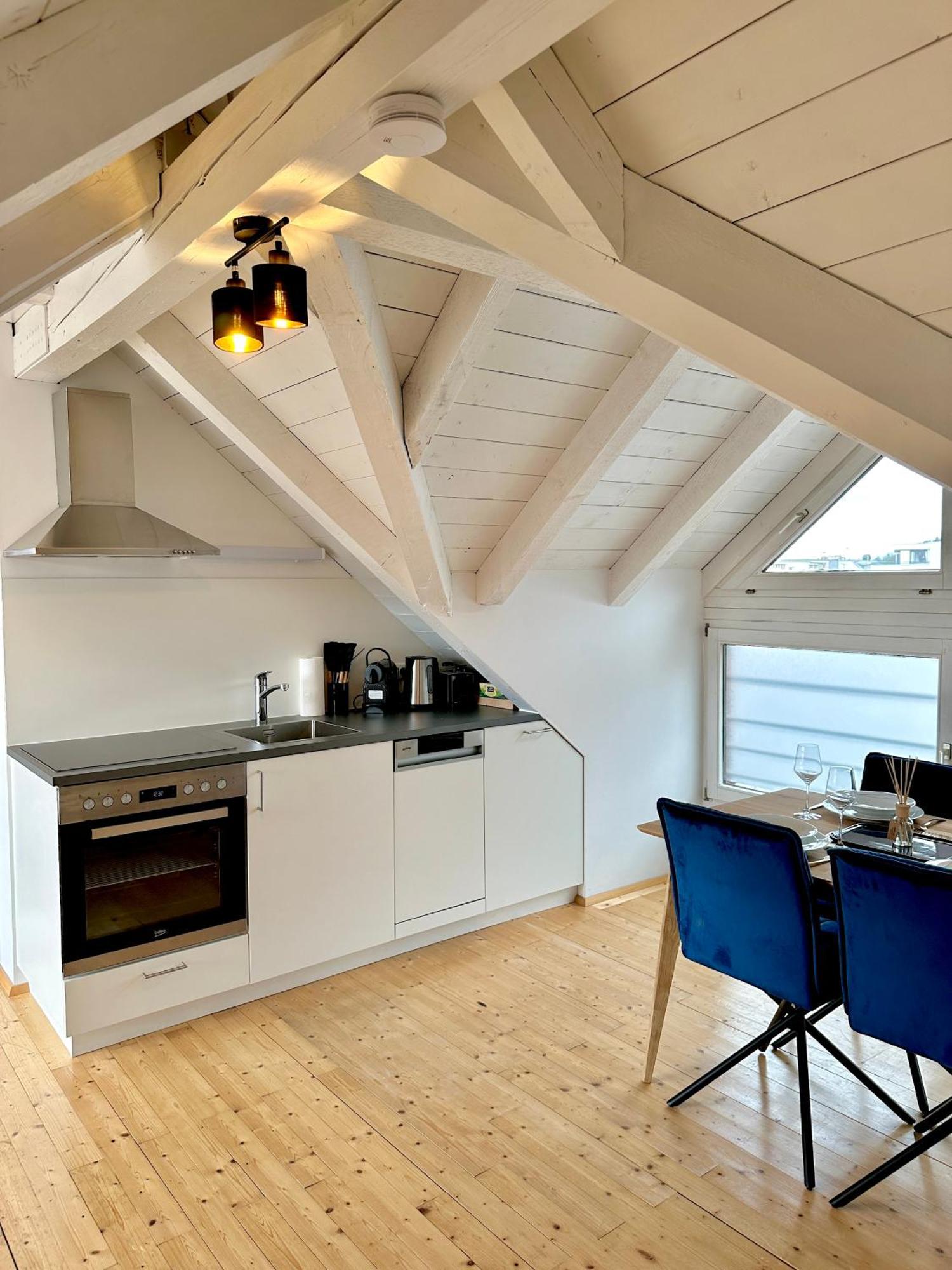 Zentrale Wohnung Mit Dachterasse Bregenz Exteriér fotografie
